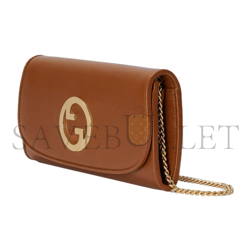 GUCCI BLONDIE WALLET ON CHAIN 725215 (21*10.5cm)